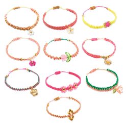 Jewelry Making Pink Macrame - Image 2