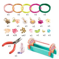 Jewelry Making Pink Macrame - Image 3