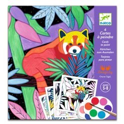 Palette painting - Selva
