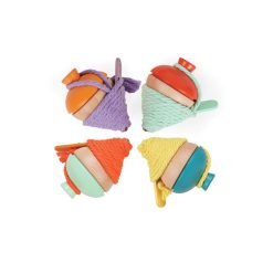 Spinning Top with Rope - 4 designs