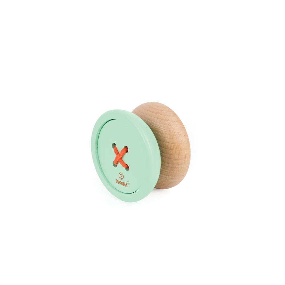 Brainkid Toys - Wooden Yo-Yo Button 2 Wooden Yo-Yo Button - Image 2