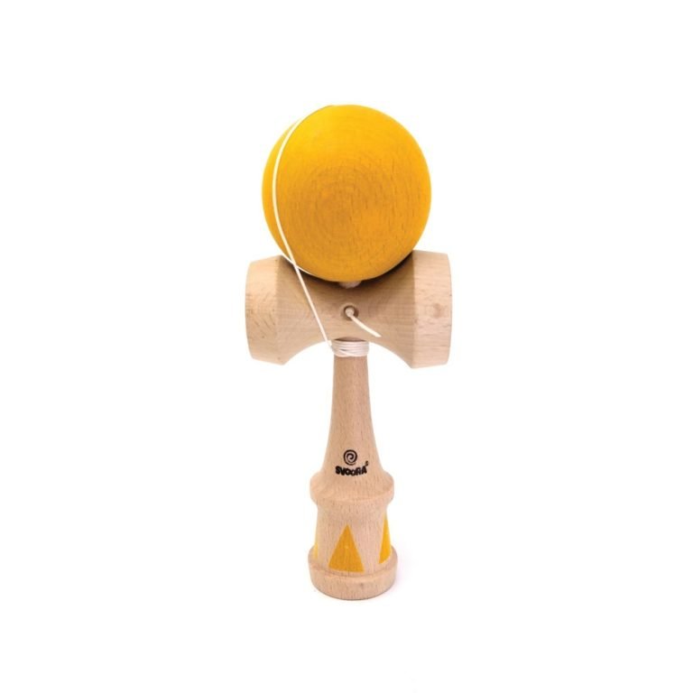 Japanese Dexterity Game Kendama Yellow