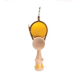 Japanese Dexterity Game Kendama Yellow - Image 3