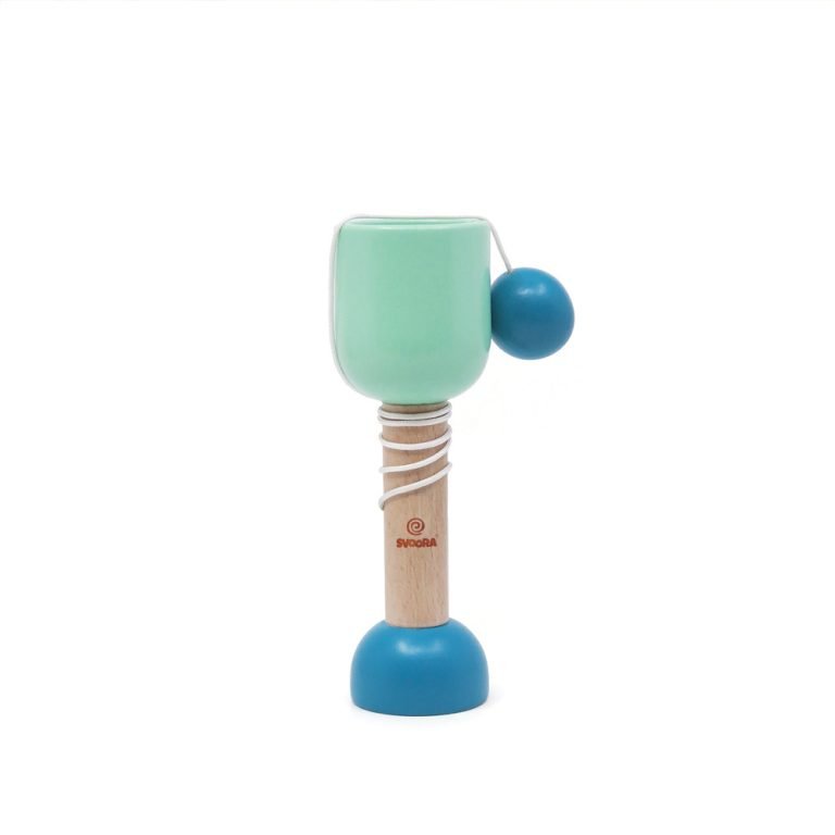 Blue Wooden Bilbo Catcher