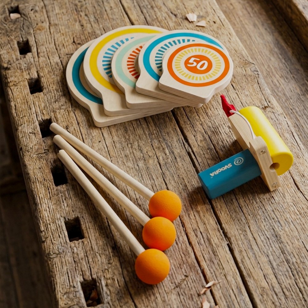 Brainkid Toys - Out and About Wooden Target Game 3 Out and About Wooden Target Game - Image 3