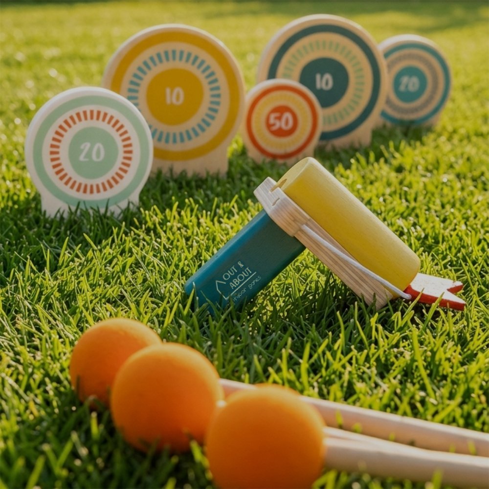 Brainkid Toys - Out and About Wooden Target Game 4 Out and About Wooden Target Game - Image 4
