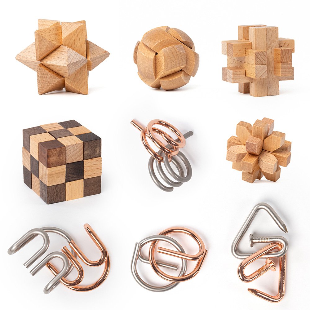 Brainkid Toys - Various Brainteasers - Are you? 1 Various Brainteasers - Are you?