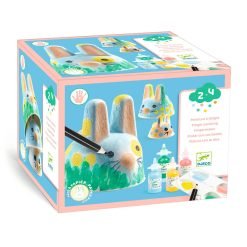 Finger painting – Bunny Trio