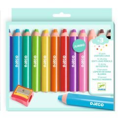 12 Chunky Wax Pencils