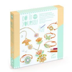 DIY - Shrink Plastic - Feather and lotus
