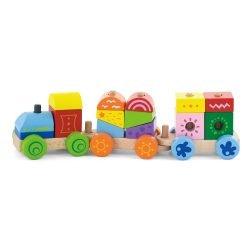 Colorful Stacking Train